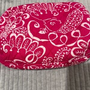 Vera Bradley Twirly Birds Makeup bag